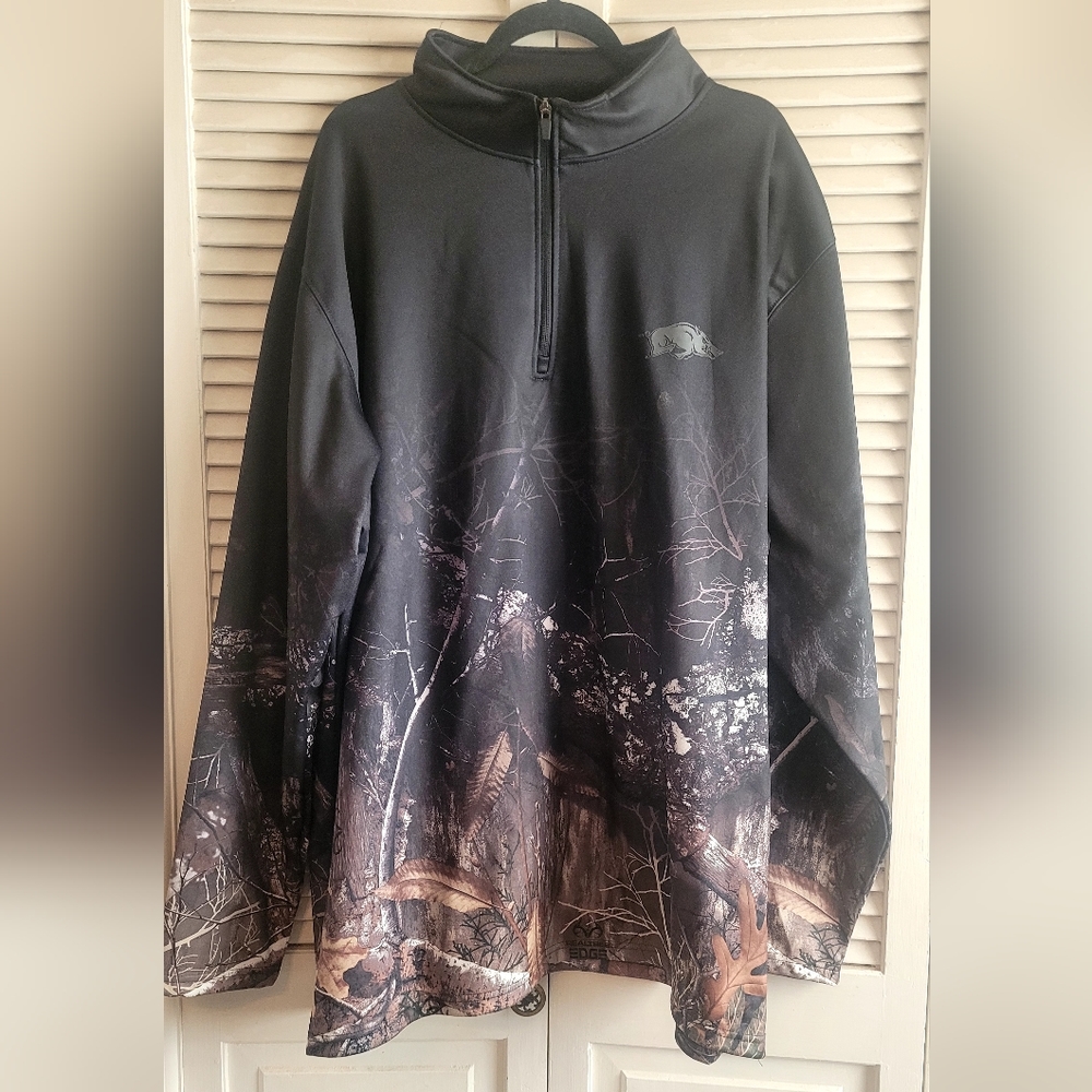 Arkansas Razorbacks 3/4 zip pullover